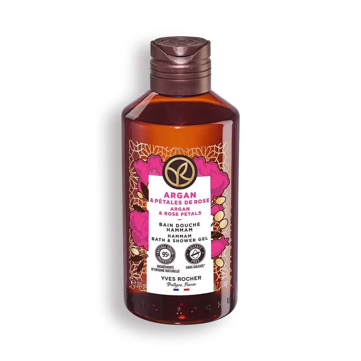 99220 Xhel dushi me argan dhe trëndafil 200ml - Figura 1